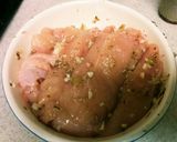 やわらか胸肉の明太チーズ焼き作り方2写真