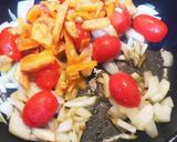 チキンの柿&トマト煮込み作り方3写真