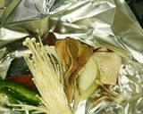 鮭とキノコのホイル焼き作り方2写真