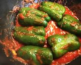 外れない！ピーマンの肉詰めトマトソース煮作り方14写真