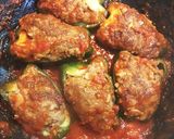 外れない！ピーマンの肉詰めトマトソース煮作り方17写真