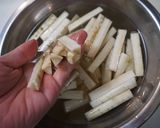 ♪ダシダでフライドごぼう作り方1写真