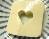 熱い！？ハートの冷ややっこ♪作り方3写真