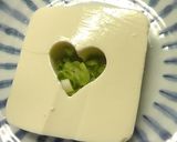 熱い！？ハートの冷ややっこ♪作り方4写真