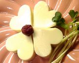 熱い！？ハートの冷ややっこ♪作り方6写真
