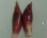 レンジで簡単♪みょうがの卵とじ作り方1写真