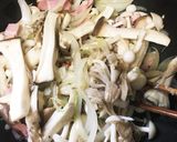 かける派！キノコたっぷりクリームパスタ作り方4写真