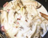 かける派！キノコたっぷりクリームパスタ作り方5写真