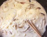 かける派！キノコたっぷりクリームパスタ作り方7写真