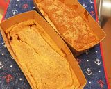 簡単 柿とバナナのパウンドケーキ作り方7写真