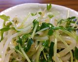 もやし＆豆苗のサラダ。作り方6写真