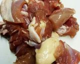 鶏肉と茄子と玉ねぎのニンニク味噌炒め作り方1写真