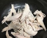菊菜(春菊)とささみの胡麻和え作り方2写真
