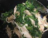 菊菜(春菊)とささみの胡麻和え作り方4写真
