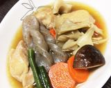 お煮しめのあごだしスープ作り方5写真
