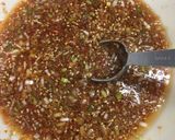ごまの葉の四穀つゆ漬け(醤油)作り方3写真