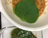 ごまの葉の四穀つゆ漬け(醤油)作り方4写真