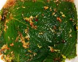 ごまの葉の四穀つゆ漬け(醤油)作り方5写真