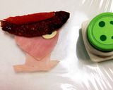 ワンピース ルフィ キャラ弁作り方6写真
