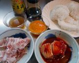 簡単！辛さマイルド♪キムチ炒飯作り方1写真
