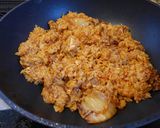 簡単！辛さマイルド♪キムチ炒飯作り方7写真