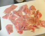 簡単中華☆豚肉とレタスの黒酢炒め！作り方2写真
