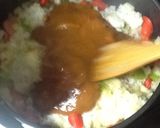 しっとりカレーチャーハン【レトルトで】作り方5写真
