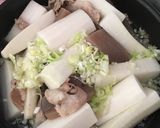 ダシダで作る！大根とこんにゃくの韓国風作り方3写真