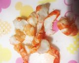 お弁当おかず♩簡単エビサラダ作り方1写真