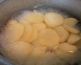 明太子チーズ入ジャガイモ餅作り方1写真