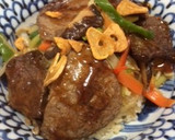 ダシダ旨みごはんと野菜炒め焼肉丼作り方6写真
