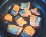 秋の恵み♪さつまいもと鮭のクリーム煮作り方4写真