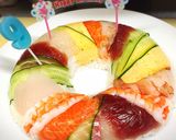 ☆バースデー☆クリスマス☆お寿司ケーキ☆作り方9写真