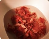 安い材料でビーフシチュ〜^_^作り方1写真