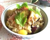 中華風五目おこわ作り方9写真