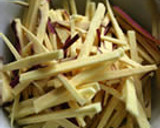 バターが合う♡さつまいものきんぴら作り方1写真
