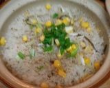 コーン水菜粥定食（血管ダイエット982）作り方1写真