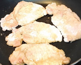 竜田揚げ風生姜焼き＆カラマンシーソース作り方4写真