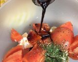 フェタチーズのトマトサラダ作り方3写真