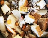 麺つゆで簡単！豚こま大根厚揚げ炒め煮作り方4写真