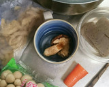 しめじとごぼうの炊き込みご飯作り方1写真