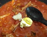 塩さんまde☆トマトソースパスタ作り方6写真