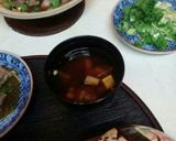 コーン水菜粥定食（血管ダイエット982）作り方6写真