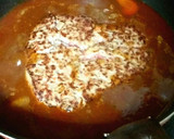 簡単♥煮込みハンバーグ～計量いらず！作り方6写真