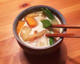 洋風★豆乳味噌スープ作り方3写真