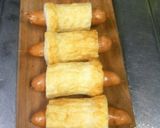 ちくわのウィンナーチーズ焼き。作り方2写真