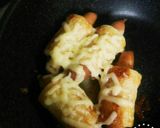 ちくわのウィンナーチーズ焼き。作り方4写真