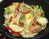 わがやの定番！野菜炒め作り方5写真