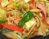 わがやの定番！野菜炒め作り方6写真