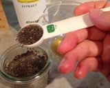 カラマンシーとチアシードのホットドリンク作り方2写真